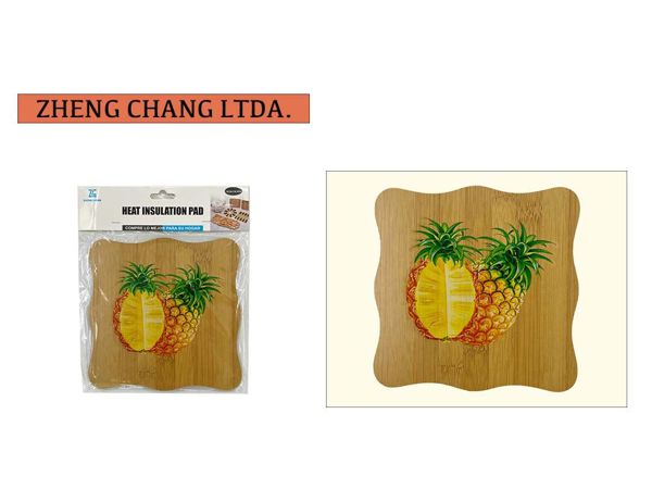 Posa ollas piña - individual térmico (x12)