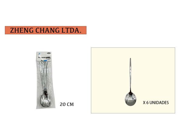 Juego cucharas 6 Unidades (x10)