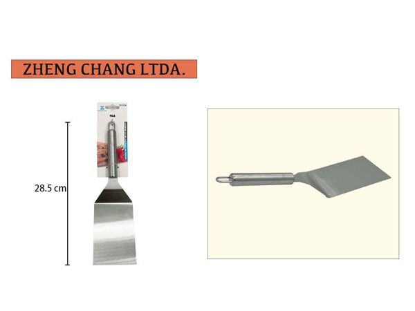 Espátula lisa metal (x12)