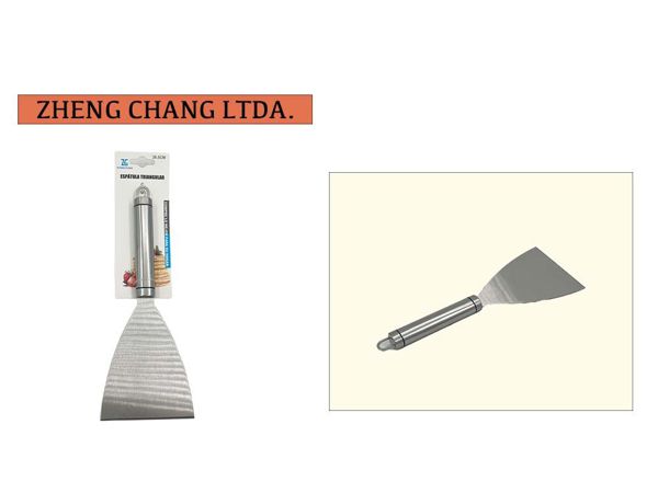 Espátula lisa metal (x12)