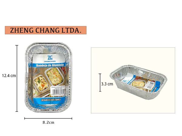 Pack 12 und bandeja 12.4x8x3.5cm (x6)