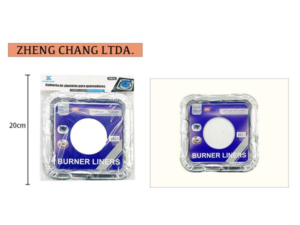 Cubierta de aluminio para quemadores (x12)