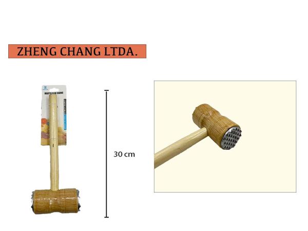 Martillo de carne madera (x12)