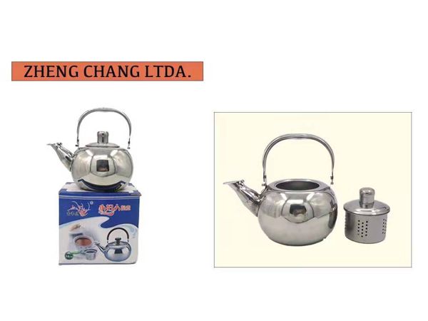 Tetera acero inox mediana (x6)