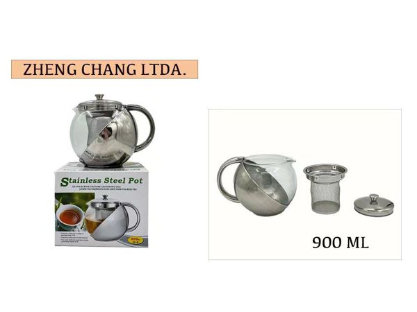 Tetera con infusor 900ml (x6)