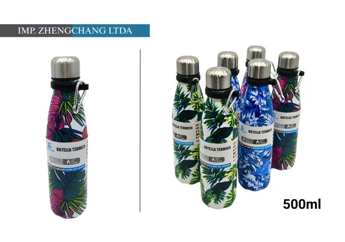 Botella T. colores 500ml (x6)