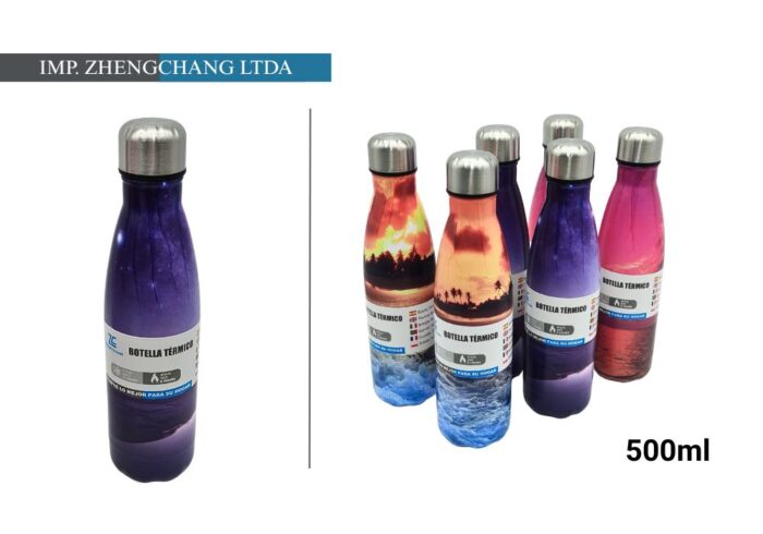 Botella T. paisaje 500ml (x6)