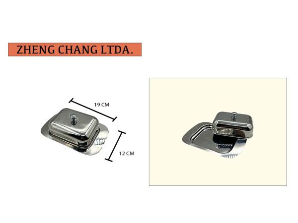 Mantequillero acero inox (x6)