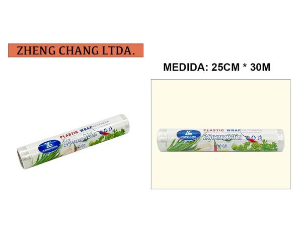 Papel film 25cmx30metros (x20)