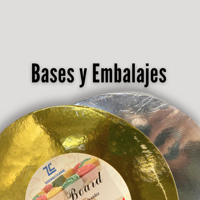 Bases y embalajes