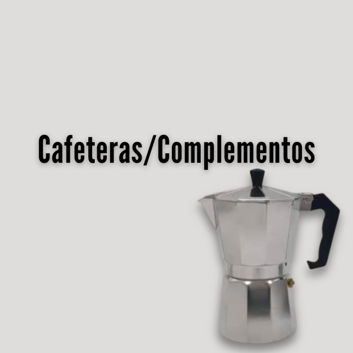 Cafeteras y complementos