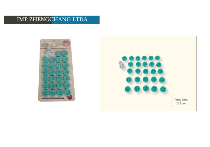 Molde letras minuscula (x12)