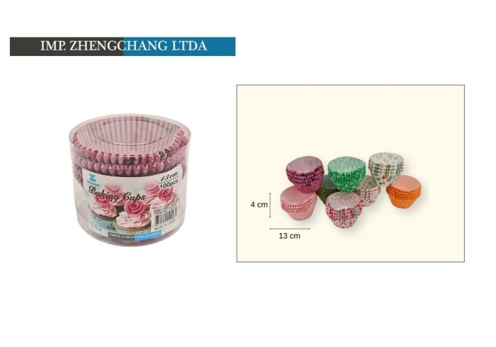 Pack cápsulas de papel para muffins 13cm (x12)