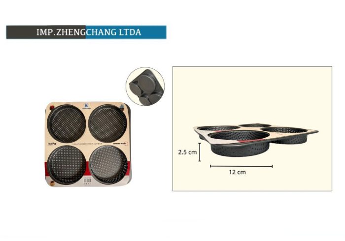 Molde mini tartar hueco (x10)