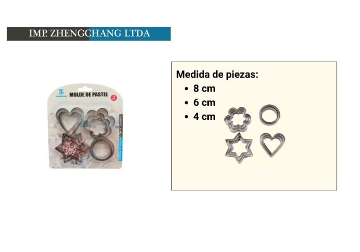Set de cortadores figuras (x12)