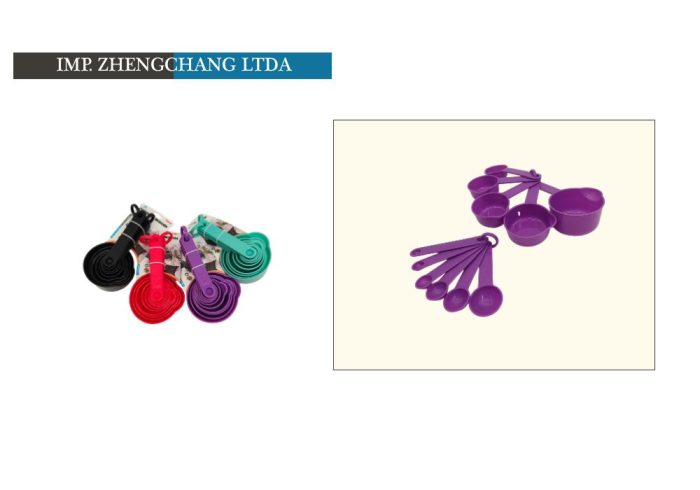 Juego de cucharas medidoras 11pzs (x12)