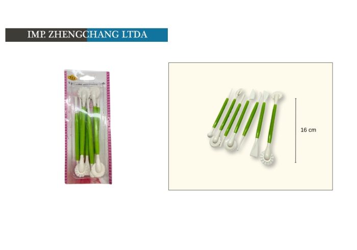 Set de Estecas para moldear fondant reposteria (x12)