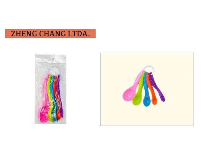 Juego de cucharitas medidoras 5pzs (x12)