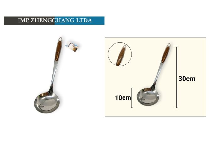 Cucharon sopa 30cm (x12)