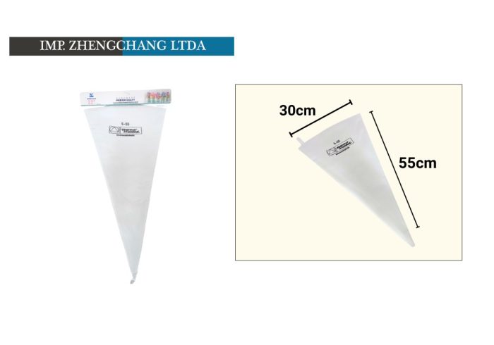 Manga de lona para decorar 55cm (x12)