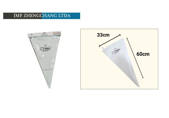 Manga de lona para decorar 60cm (x12)