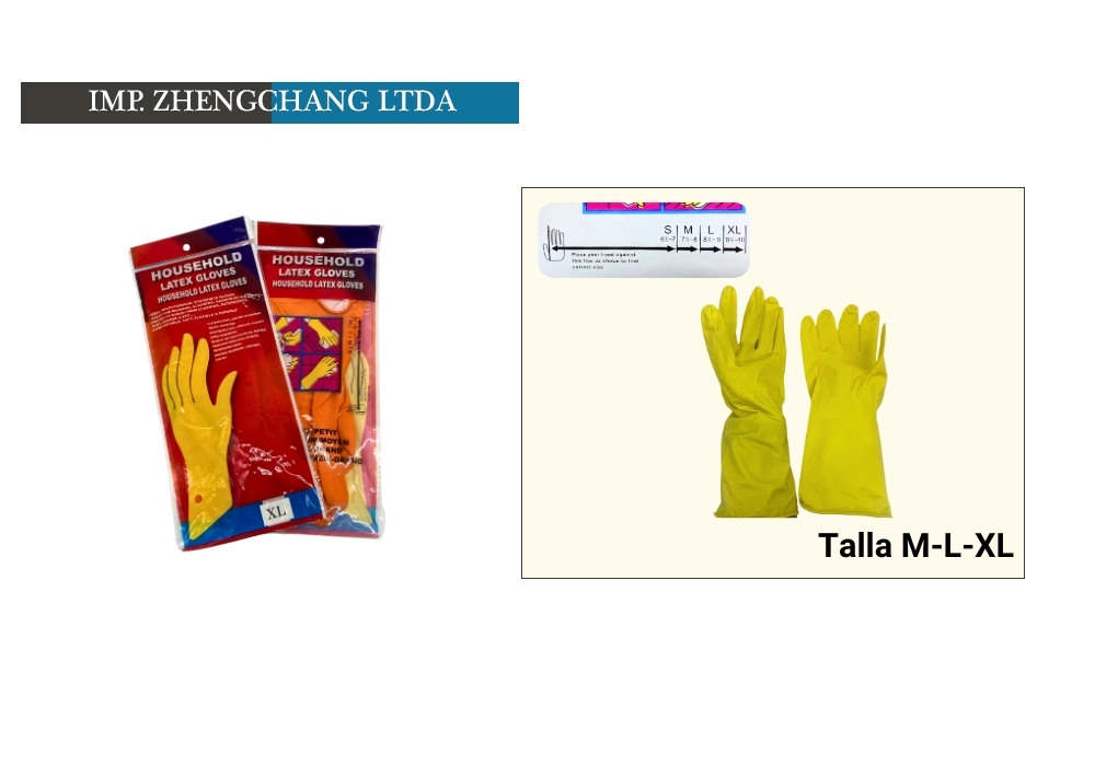 Guantes de limpieza - Talla L (x12)