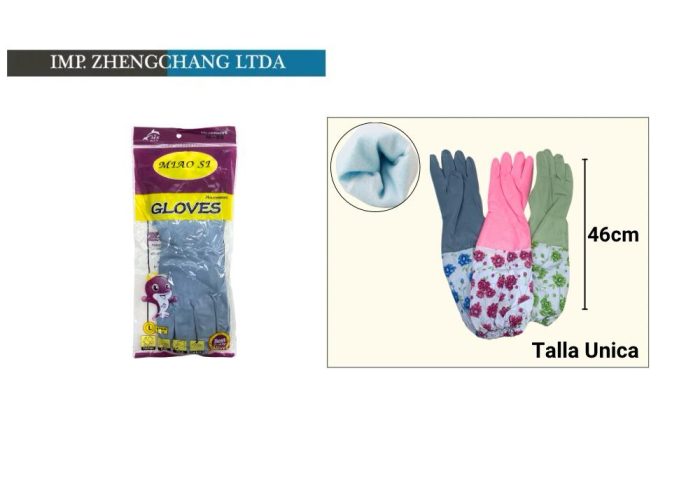 Guantes Multiuso manga Larga 46cm - Talla UNICA (x12)