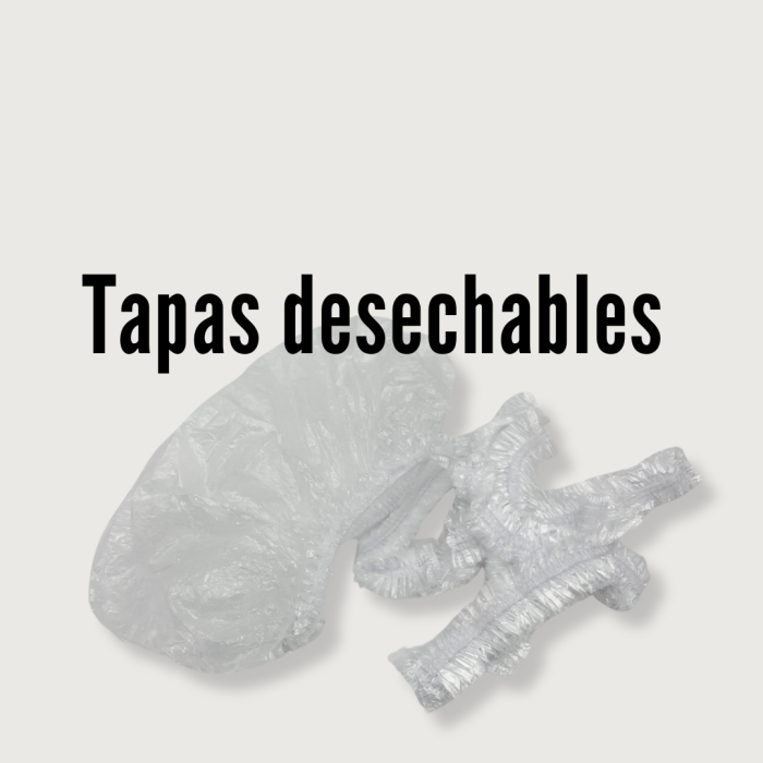 Tapas/Cubierta desechables