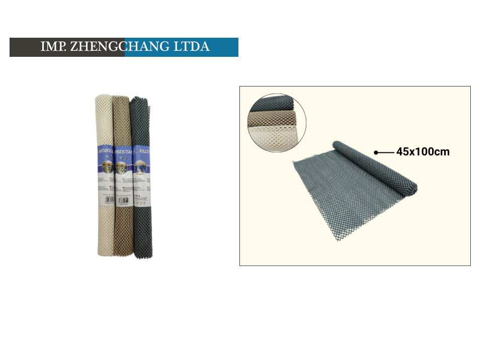 Alfombra antideslizante tono neutro rollo 100x45cm (x12)