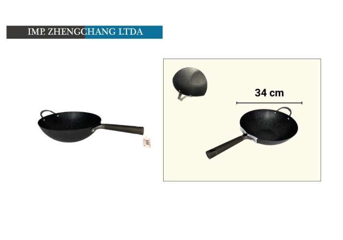 Sarten Wok 34cm (x5)