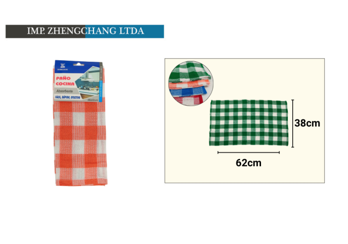 Trapo de cocina 62x38cm (x12)