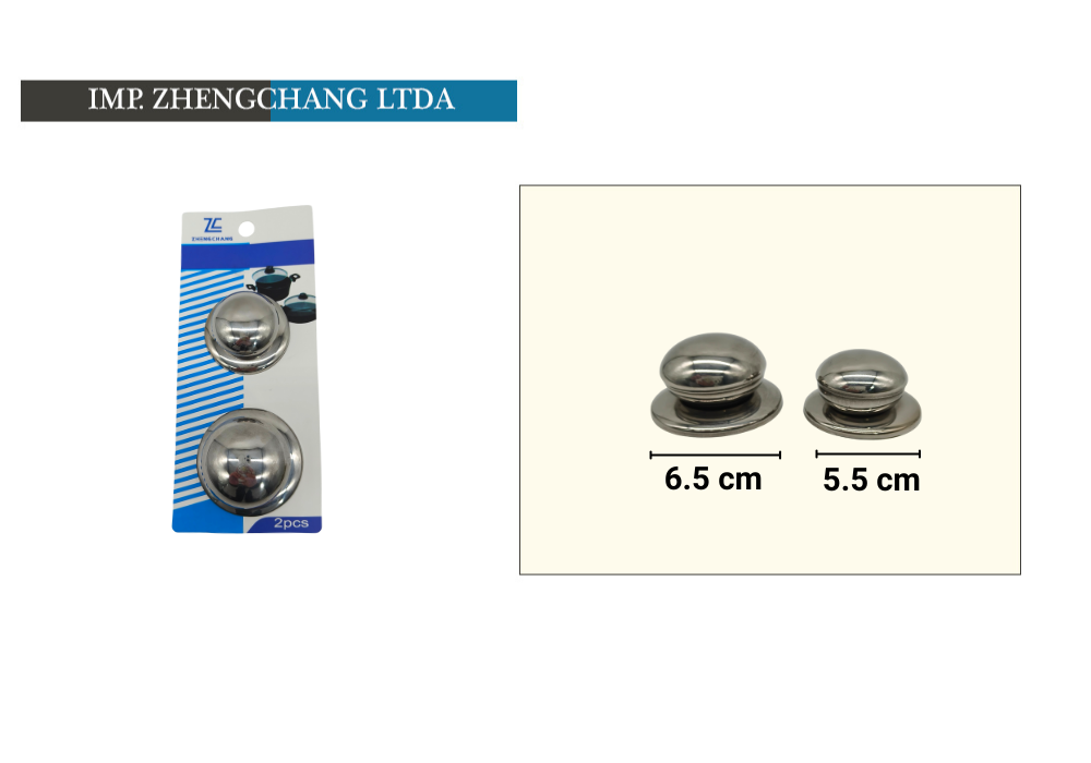 Mango para tapa, set de 2 piezas (x12)