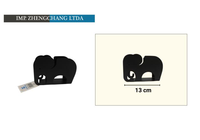 Servilletero forma de elefante (x10)