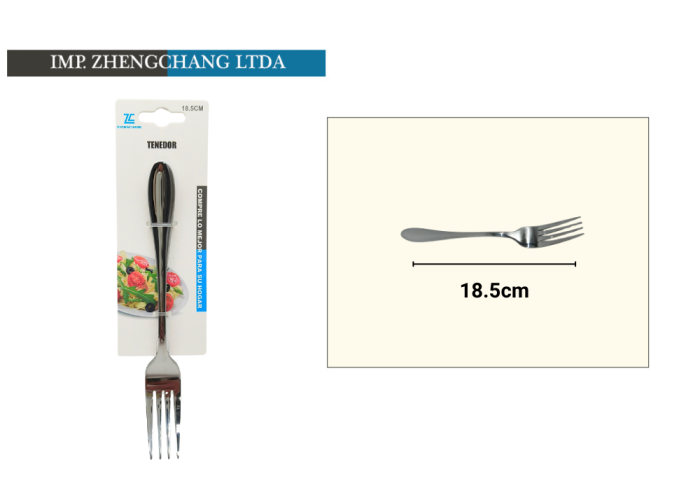 Tenedor 3 unid (x12)