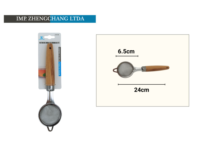 Separador de yema de huevo tipo té (x12)