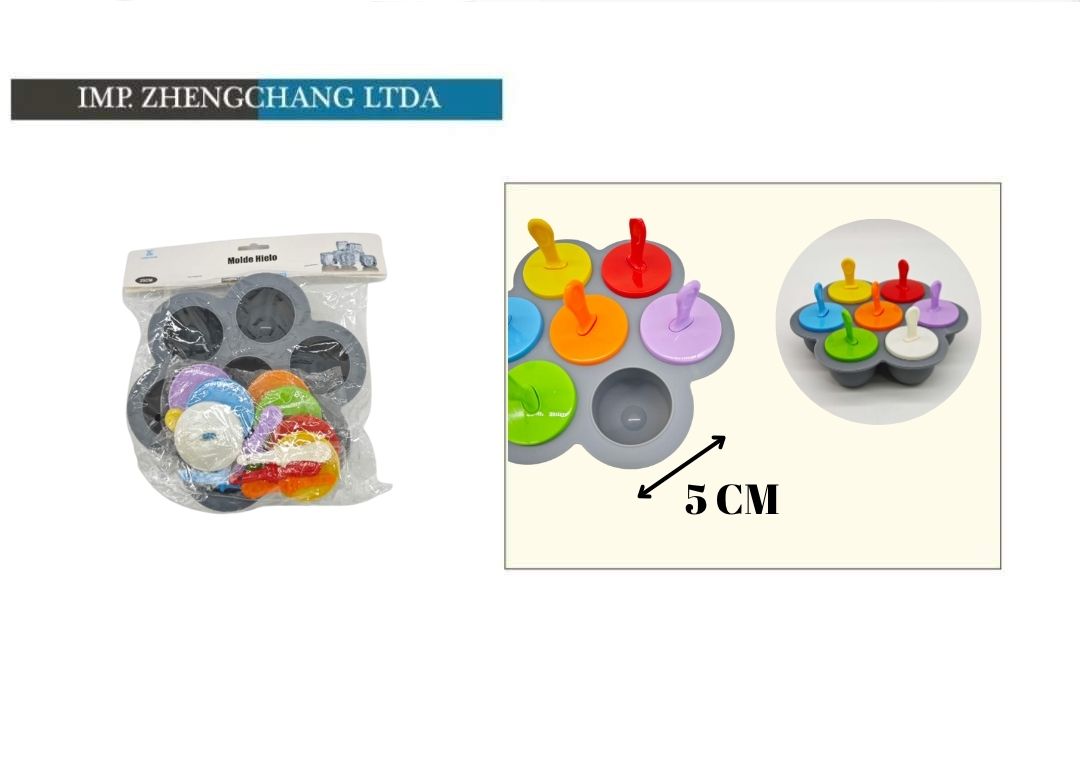 Molde cubos para helado 5cm (x12)