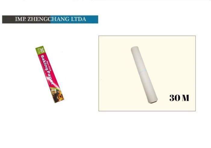 Rollo papel mantequilla 30metros (x10)