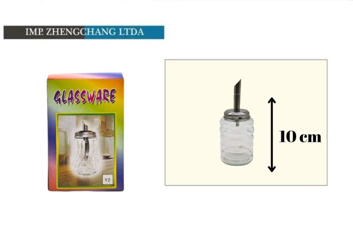 Frasco para liquido /aceitero (x12)