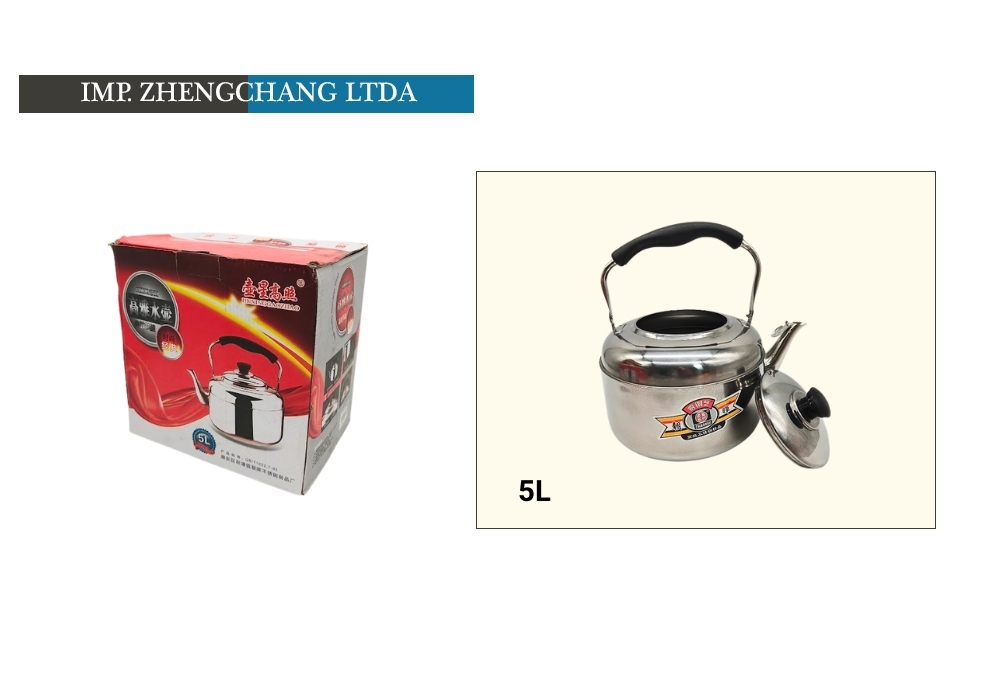 Tetera acero inox. 5L (x6)