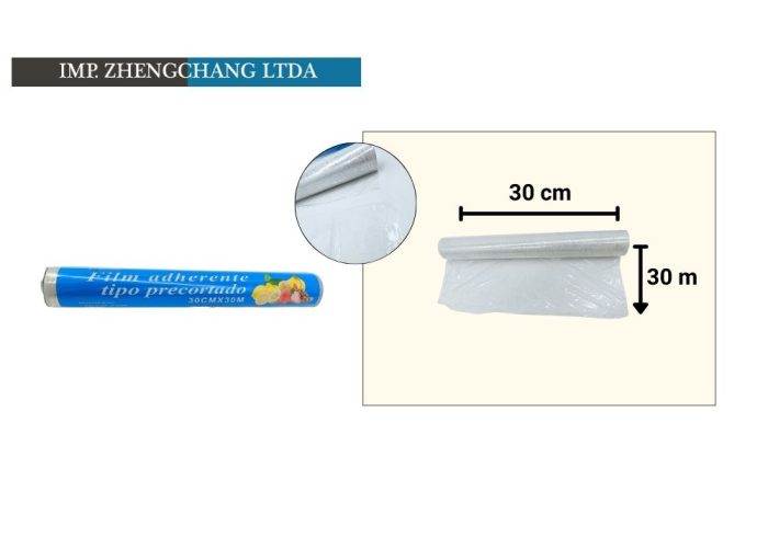 Papel film pre-cortado 30metros (x10)