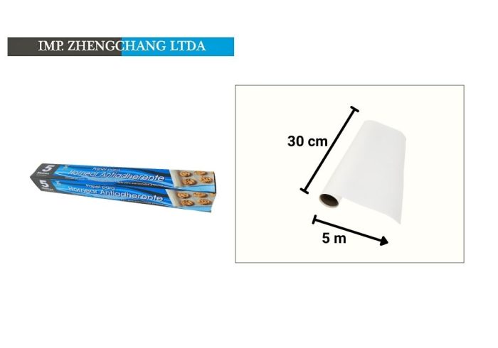 Papel antiadherente 5metros (x10)