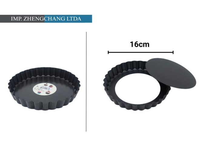 Molde tartaleta desmontable 16cm (x10)