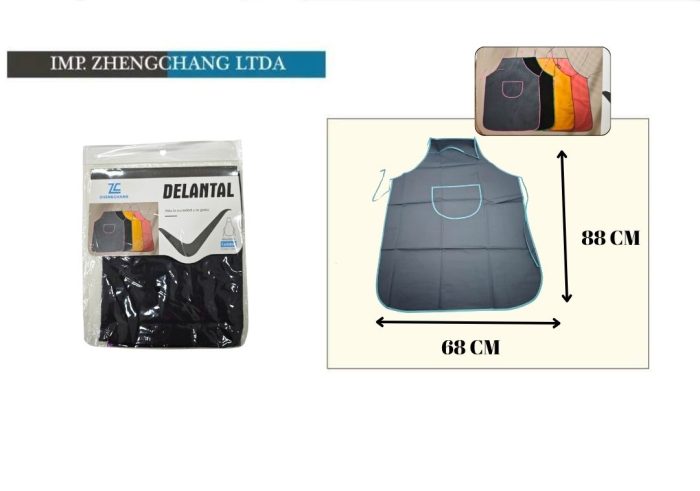 Delantal liso colores surtidos (x10)