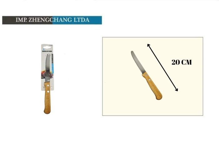 Cuchillo de mesa punta redonda (x12)