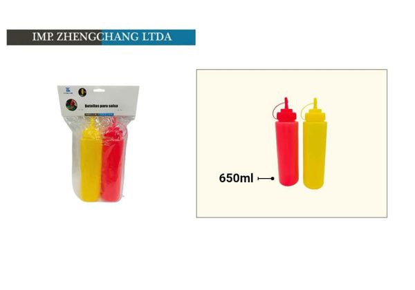 Dúos dispensadores de salsa 650ml (x12)