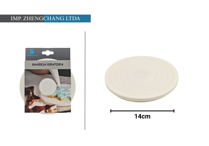 Base pequeña giratoria 14cm (x12)