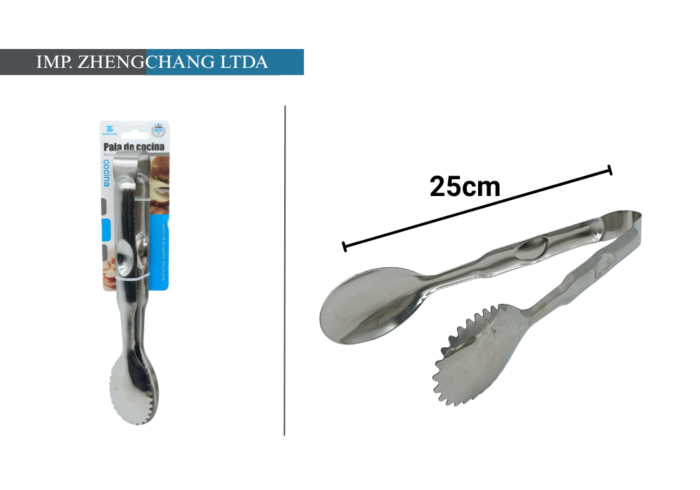 Pinza de acero inox 25cm (x12)