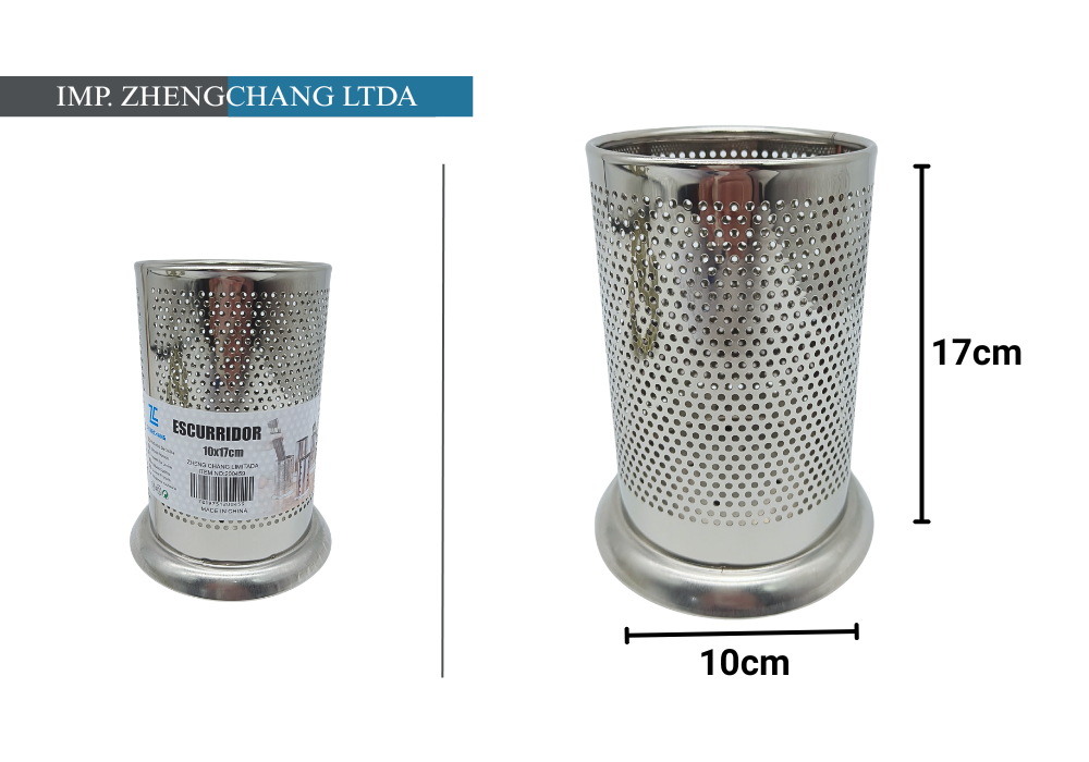 Escurridor acero inox (x12)