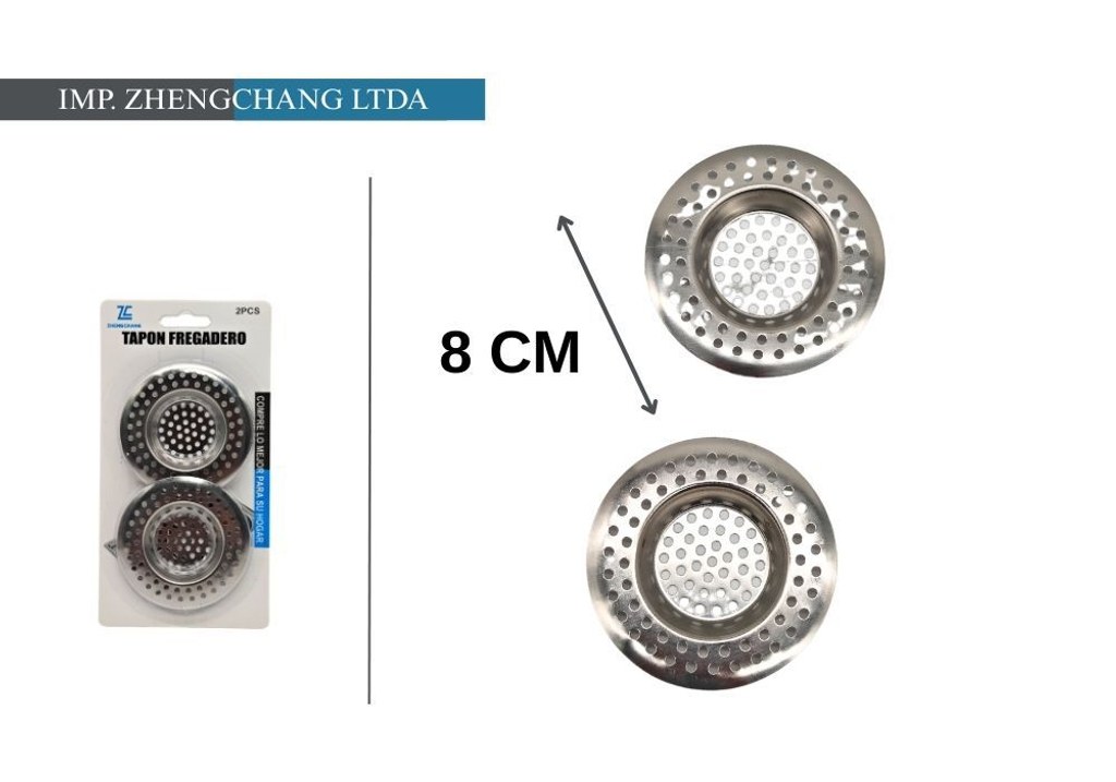 Rejilla de fregadero acero inox 2 psz (x12)