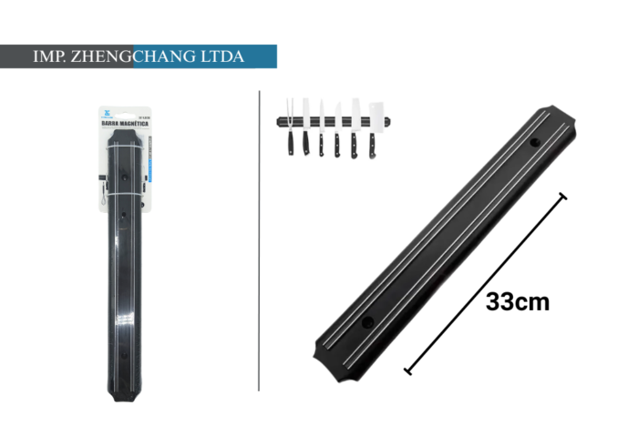 Imán de pared para cuchillos 33cm (x12)